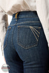 Ariat&nbsp;10072965 Vivienne High Rise Slim Trouser Jean rear detail view