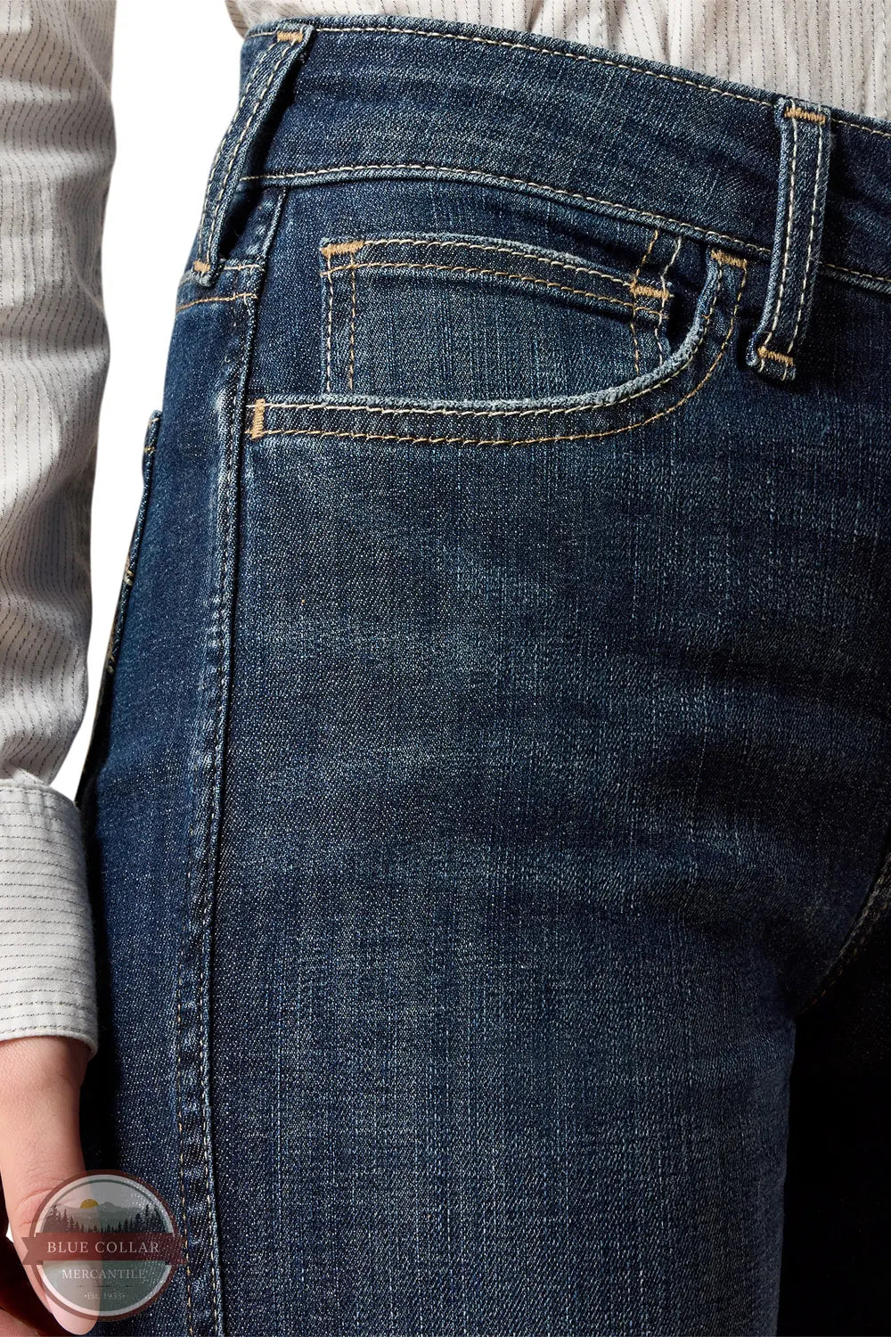 Ariat&nbsp;10072965 Vivienne High Rise Slim Trouser Jean front pocket view