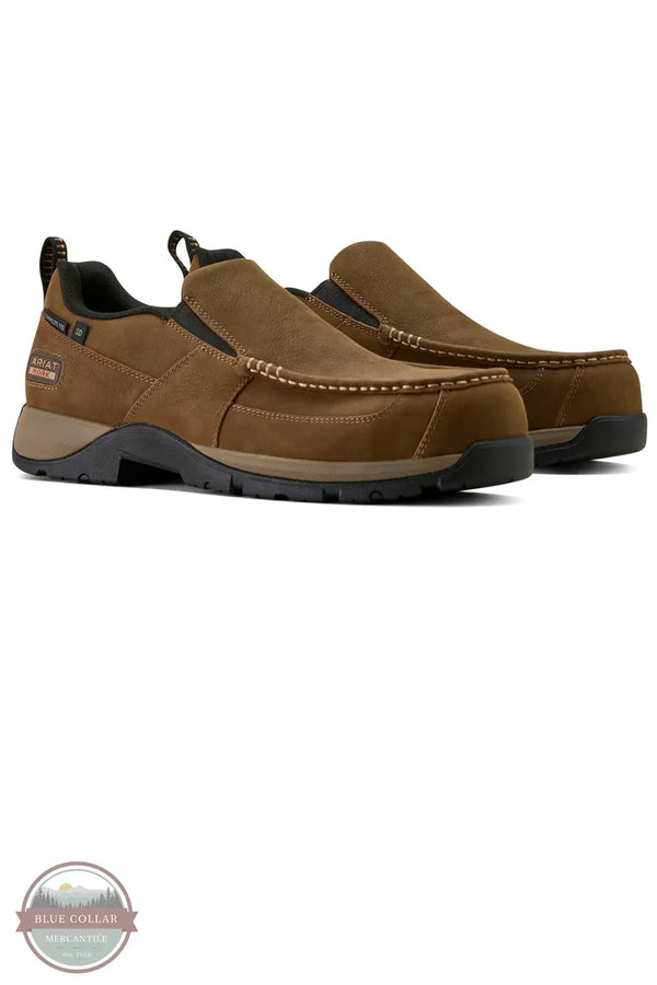 Ariat 10073358 Edge Slip-On Composite Toe Work Shoe pair shown together