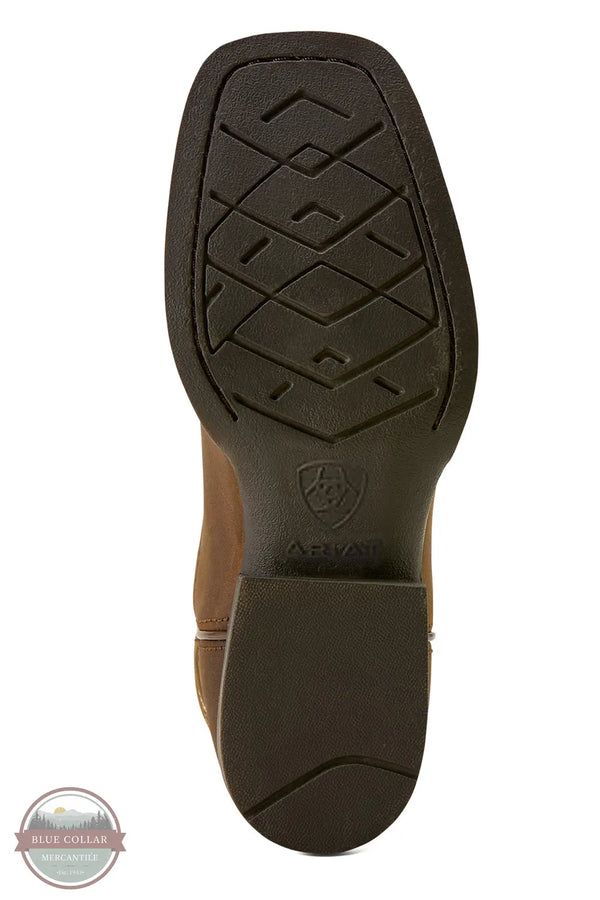 Ariat 10074193 Deer Ridge Square Toe Youth Western Boot sole of boot