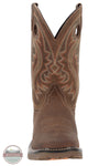 Durango DDB0527 Bark Brown Square Toe Western Pull-On Boot front view