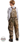 Berne BB21APX Youth Softstone Insulated Bib Overall in Realtree APX Camouflage rear view