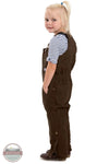 Berne BB21TB Toddler Softstone Insulated Bib Overalls in Bark Brown side view