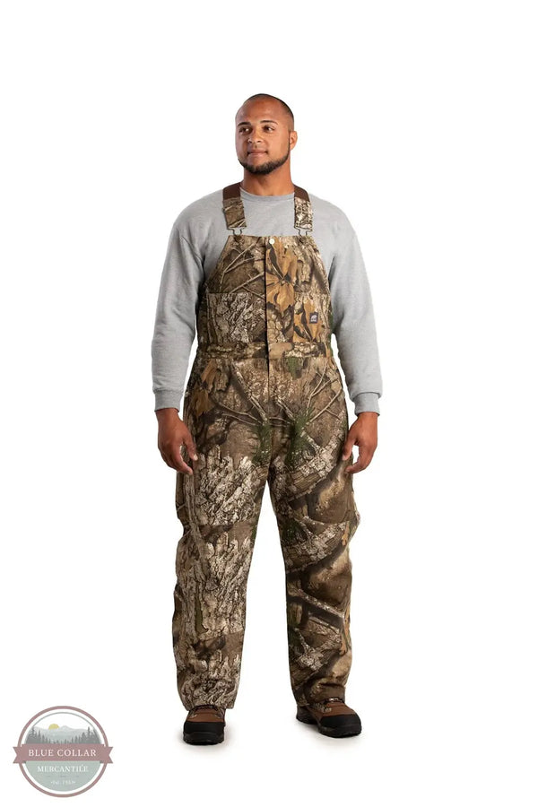 Berne B415APX Heritage Insulated Bib Overall in Realtree APX Camo, front