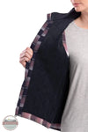 Berne WV16 Women's Insulated Flannel Vest, inside