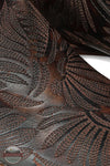 Corral A4848 - Women's Black Honey Floral Petal Embroidery Square Toe Cowboy Boots stitching detail shown