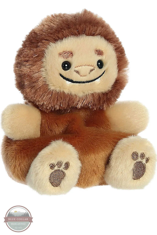 Aurora 33915 Brock Big Foot Palm Pals | Sasquatch Plush Toy 3/4 front view