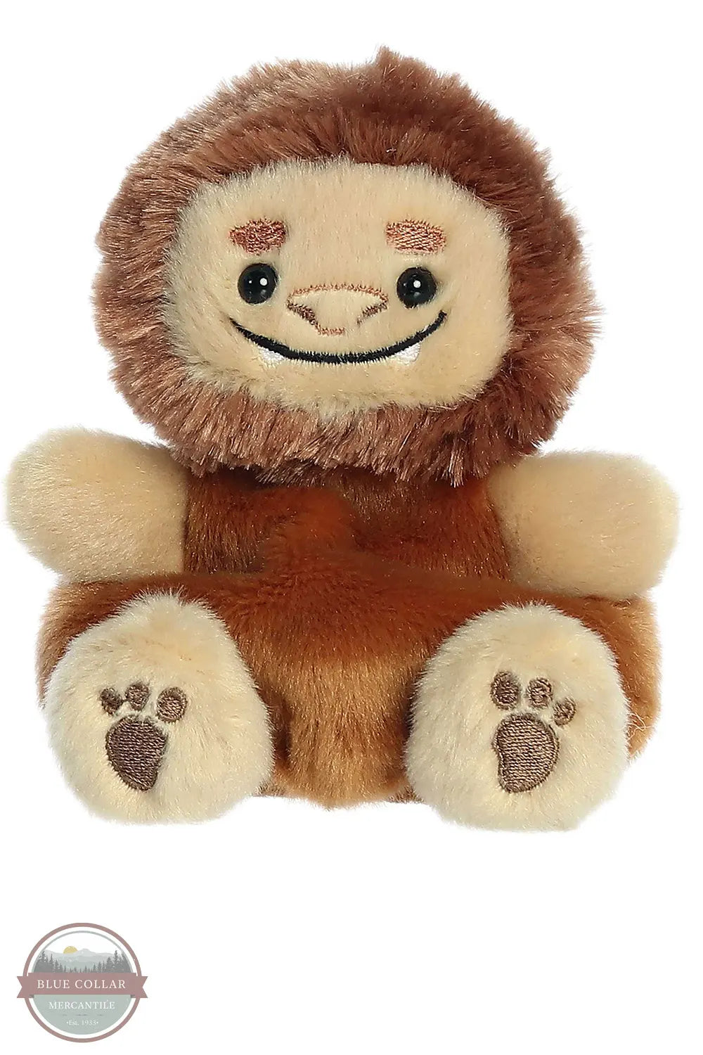 Aurora 33915 Brock Big Foot Palm Pals | Sasquatch Plush Toy front view