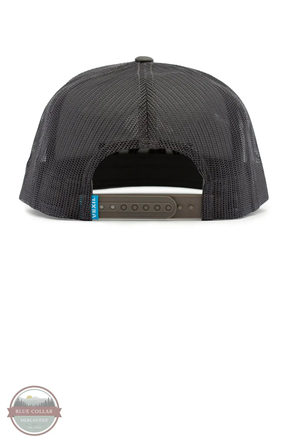 exil Western - Bronc - Charcoal/Charcoal Mesh Baseball Cap back view