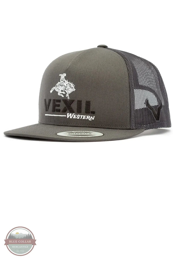 exil Western - Bronc - Charcoal/Charcoal Mesh Baseball Cap main view
