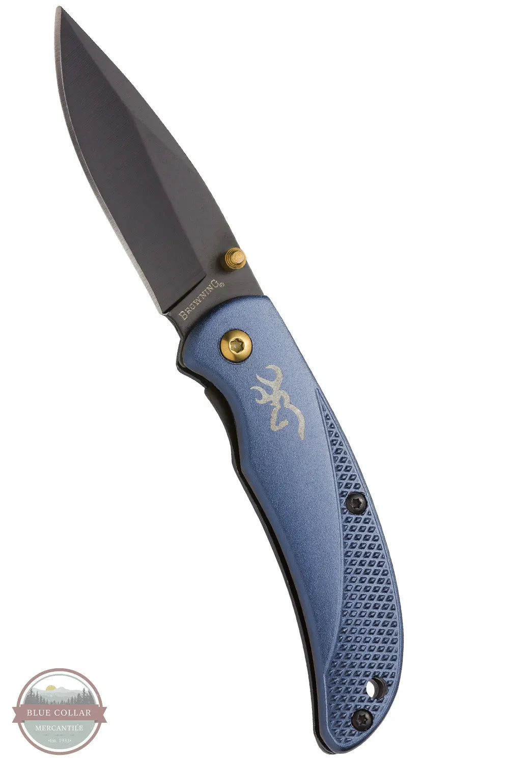 Browning 3220341 Prism III Pocket Knife in Blue open