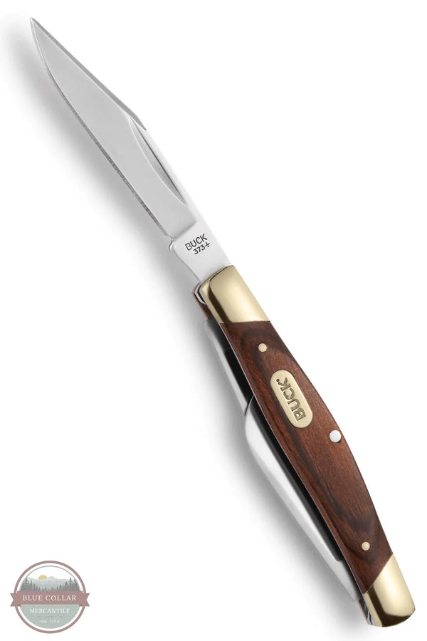 373 Trio Pocket Knife by Buck Knives 0373BRS-B 1 blade open