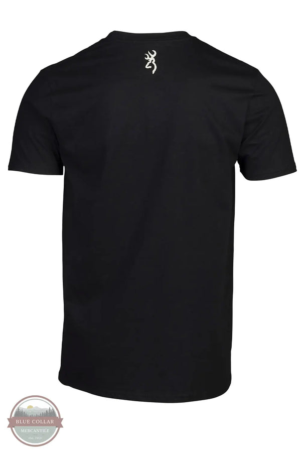 Browning Camo Buckmark Shirt in Black back view