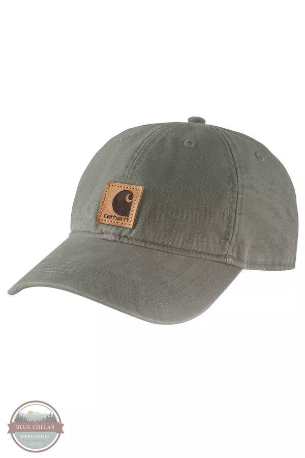 Carhartt Canvas asymetrical Hat Army Green