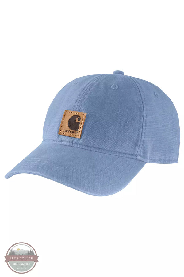 Carhartt 100289 Canvas Cap Skystone Front View