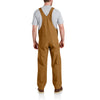 Carhartt 102776-211&nbsp;Relaxed Fit Duck Bib Overall in Carhartt Brown back view