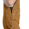 Carhartt 102776-211&nbsp;Relaxed Fit Duck Bib Overall in Carhartt Brown side view
