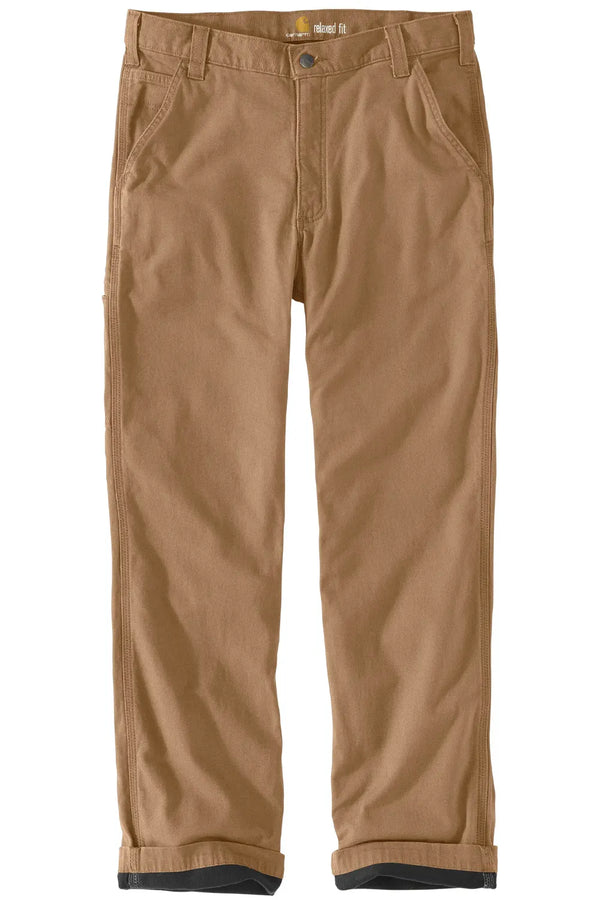 Carhartt 103342 253 Rugged Flex Rigby Dungaree Knit Lined Pants