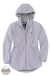 Carhartt 104221 Rain Defender Relaxed Fit Lightweight Jacket in Light Purple, front view