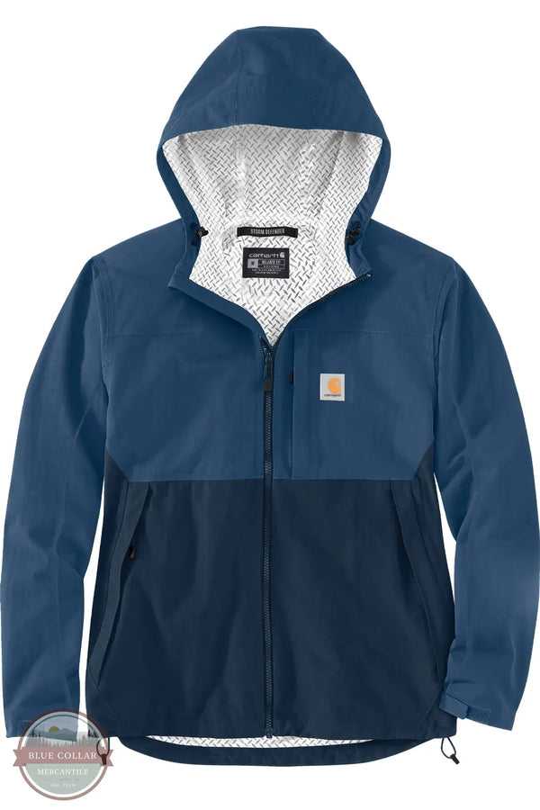 Carhartt 105751-HM7 Storm Defender Relaxed Fit Lightweight Packable Jacket in Blue
