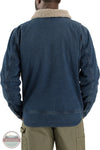 Carhartt 106323 H87 Relaxed Fit Denim Sherpa-Lined Jacket - 2 Warmer Rating model back view