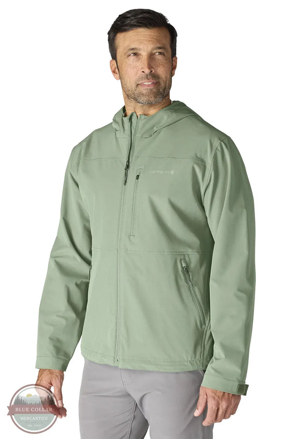 Carhartt 106782-GN7 Force Rain Defender Relaxed Fit Jacket in green