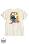 Carhartt 106903-W03 Rosie the Riveter Short Sleeve T-Shirt in Cream back of shirt without model