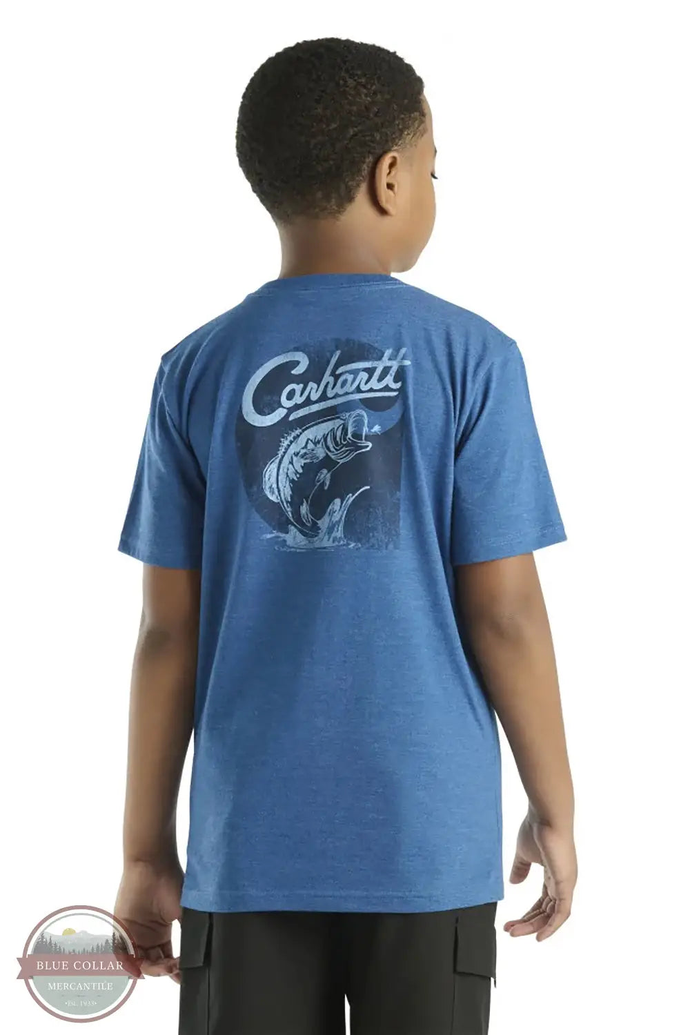 Jumping Fish Logo Short Sleeve T-Shirt CA6689-N85H