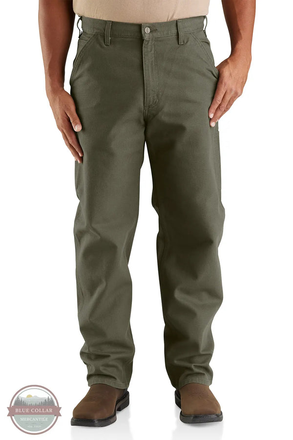 Carhartt B11-MOS Washed Duck Work Pants front view