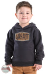 Carhartt CA6775 Boys Long Sleeve Graphic Hoodie K01 toddler model front view