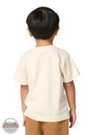 Carhartt CA6846-CA35 Boys Short Sleeve Character Graphic T-Shirt in Cream back view