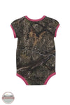 Girls Short Sleeve Camo Deer Bodysuit Carhartt Back View