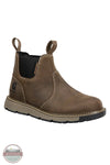 FM4085-W Millbrook Water Resistant Romeo Work Boot in brown, outside