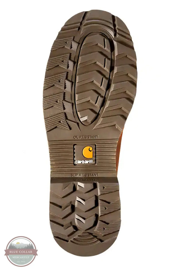 Carhartt FN6294-W Women's Frontier Water Resistant Steel Toe Chelsea in Bison Brown Oil Tan outersole view