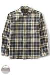 Carhartt 107010-I26 Rugged Flex Relaxed Fit Midweight Flannel Long-Sleeve Plaid Shirt