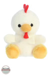 Aurora Cooper Chicken Palm Pals Plush | Baby Chick Toy front view