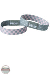 Versible's Cottage & Tile Tap To Pray Wristband both sides shown
