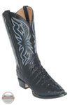 Cowtown Boots R6096 Printed Caiman Tail Round Western Boot skewed view of boot side

