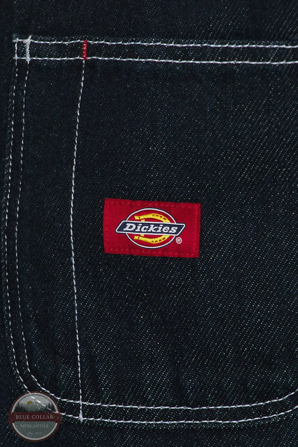 Dickies A861BRNB Blanket Lined Denim Jacket, pocket