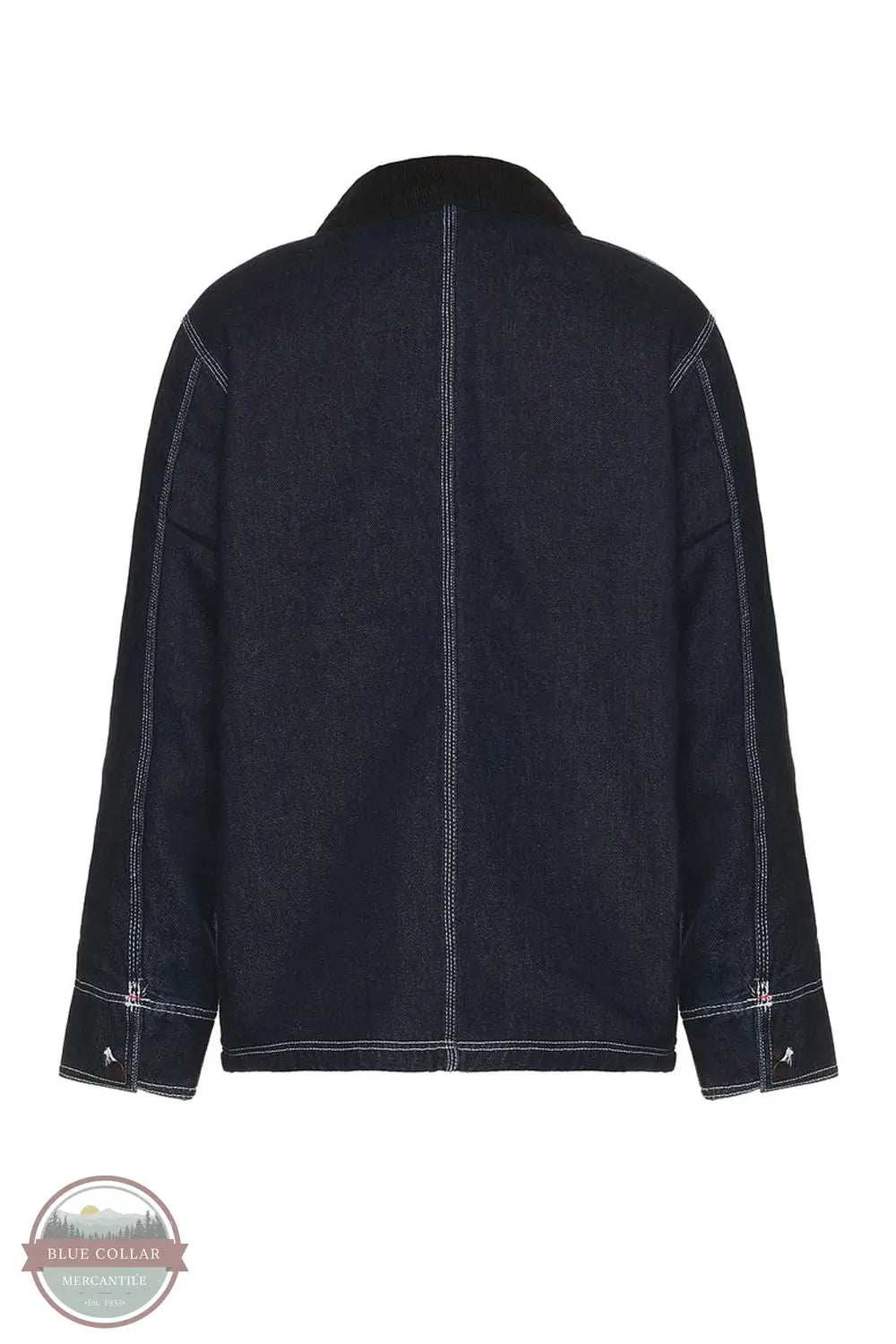 Dickies A861BRNB Blanket Lined Denim Jacket, rear