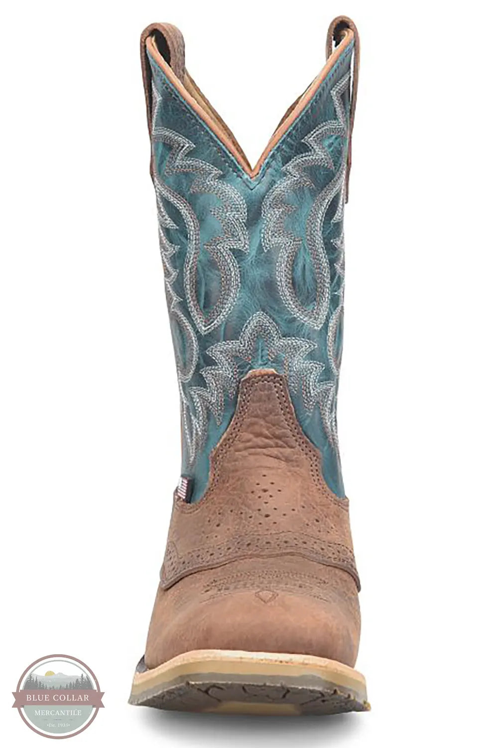 Double H DH4672 Hudson Square Toe Union Built Western Boot front view