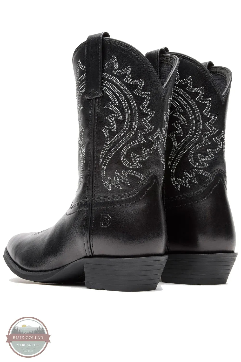 Durango DBT0249 Kid's Shyloh Western Boots in Black back heel view