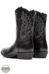 Durango DBT0249 Kid's Shyloh Western Boots in Black back heel view