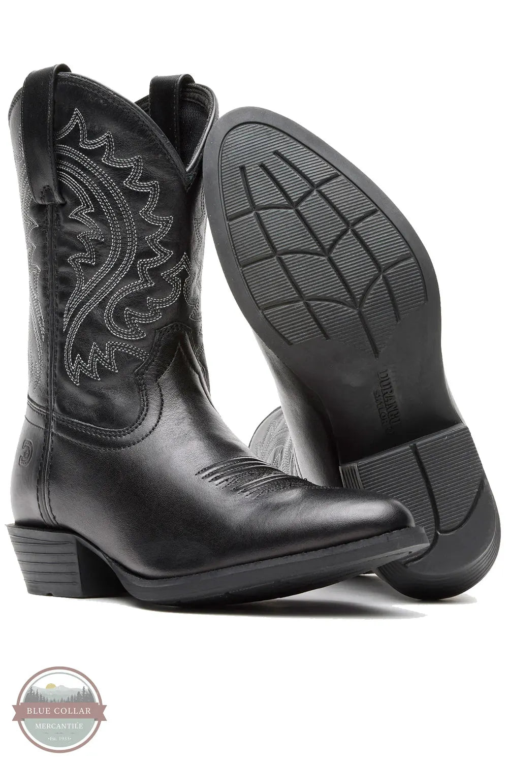 Durango DBT0249 Kid's Shyloh Western Boots in Black showing sole