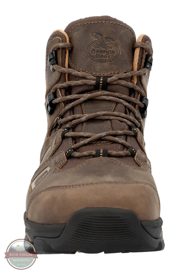 Georgia GB00749 Men's Trailpoint Hiking Boot Soft Toe in Brown front view