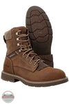 Georgia GB00761 Men's Core 37 Farm and Ranch Round Toe Lacer | Waterproof pair shown together