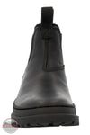 Georgia GB00764 Women's Romeo Superlyte Chelsea Pull On Work Boot in Black front view