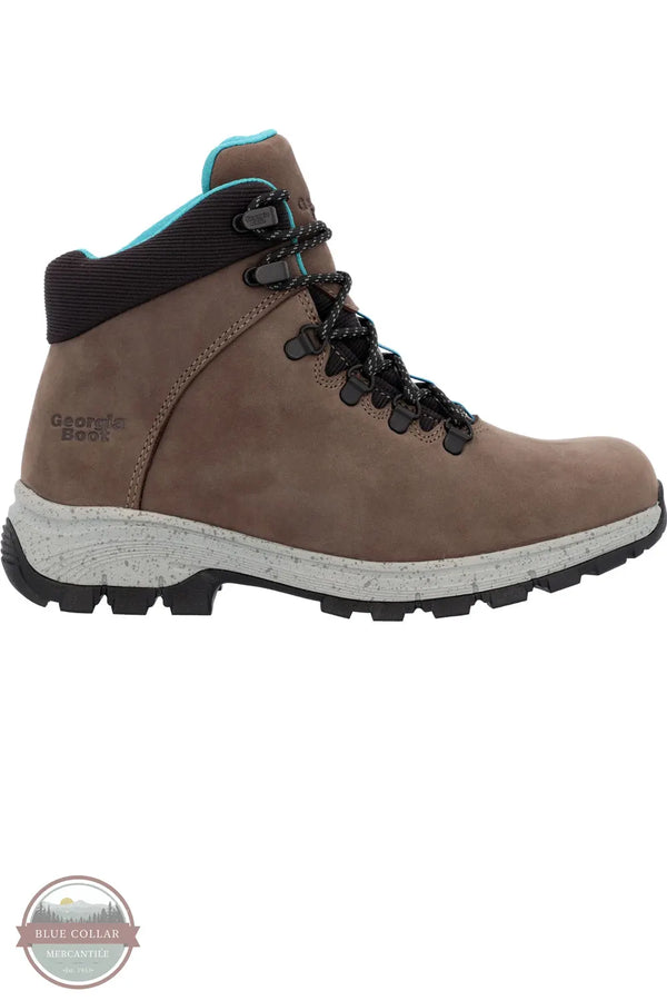 Georgia GB0632TS Women's 5" Eagle Trail Hiker in Grey side view