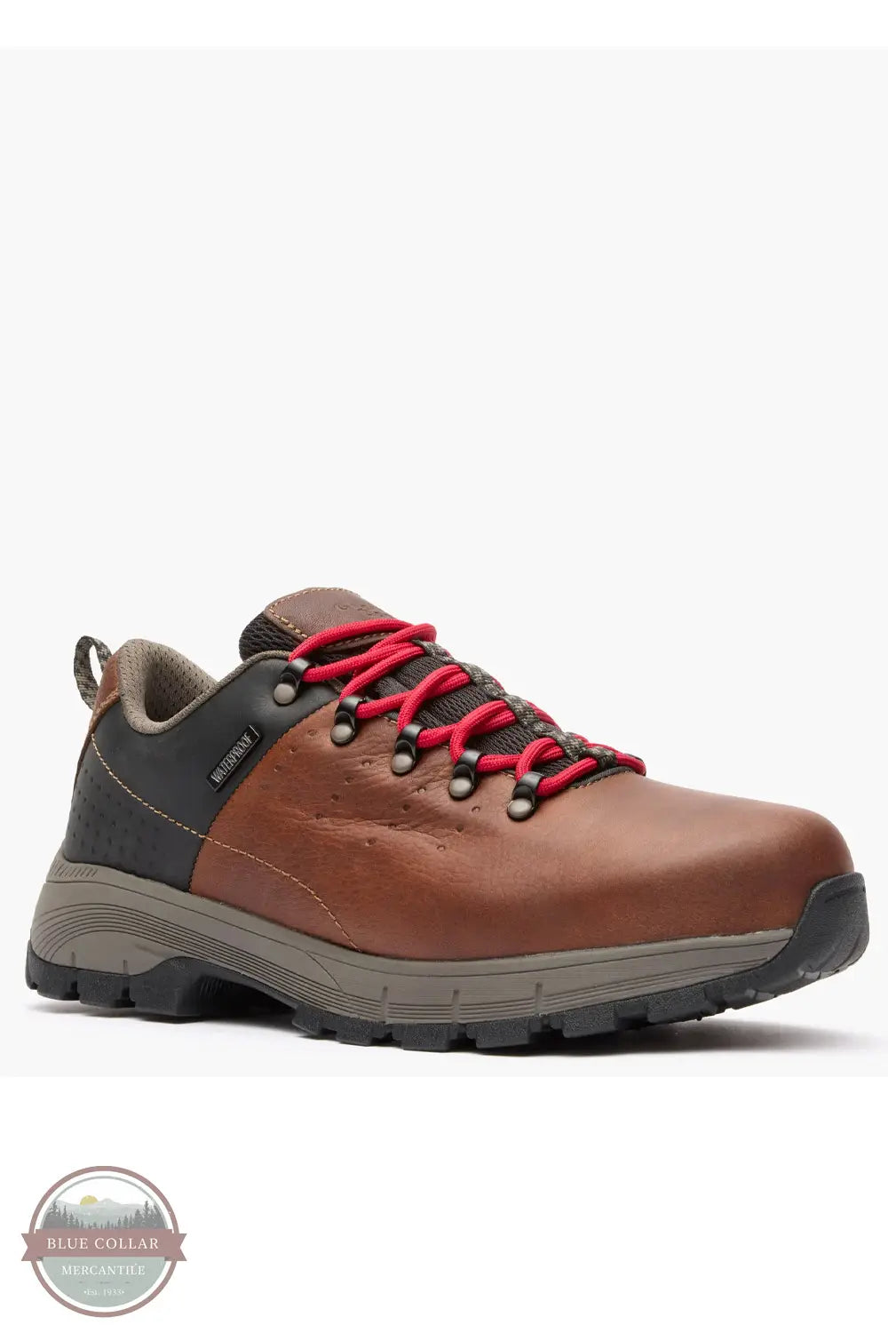 Georgia GB00398 Eagle Trail Waterproof Oxford Shoe in Brown, front