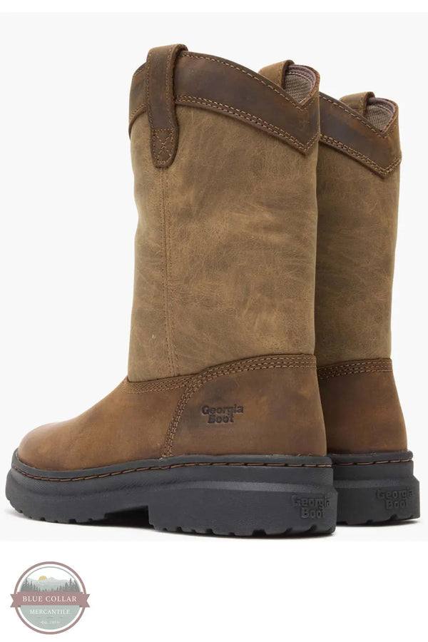 Georgia GB00676 Kid's Romeo Superlyte Pull On Boot pair with back heel view